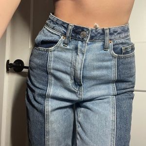 Pacsun dual tone flair jeans